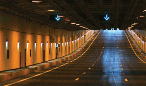 Тоннель Комплекса защитных сооружений в Кронштадте