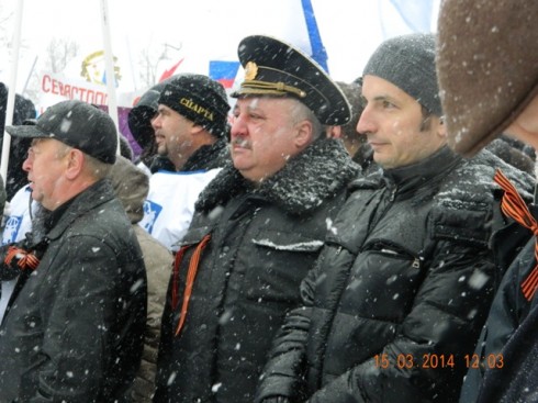 В Кронштадте состоялся митинг в поддержку жителей Крыма