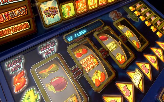 Close Up of Slot Machine