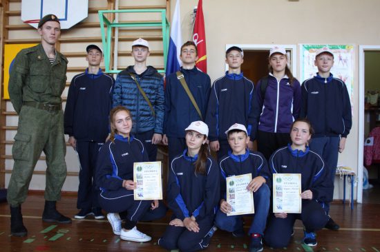 Команда "Волна", школа № 422 - 3-е место в Зарнице