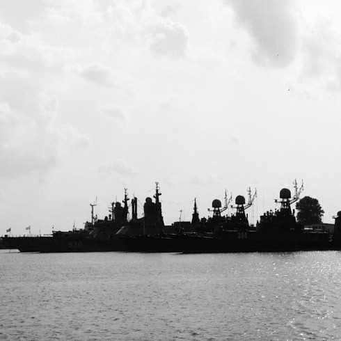 Корабли Балтийского Флота в Кронштадте