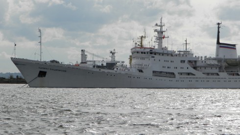 "Адмирал Владимирский" в порту Кронштадта