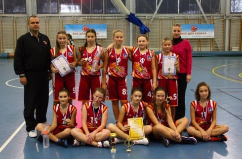 Юные баскетболистки из Кронштадта выиграли соревнования в Гатчине