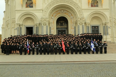 В Кронштадте состоялось посвящение в курсанты колледжа ГУМРФ имени адмирала С.О. Макарова
