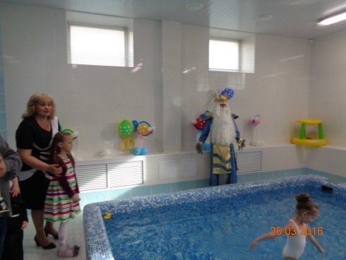 В Кронштадте открылся детсад с бассейном