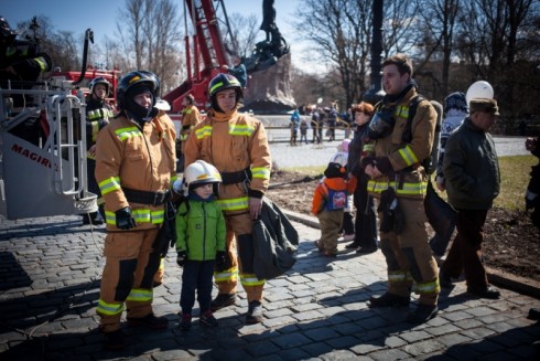 Акция, посвященная Дню пожарной охраны России
