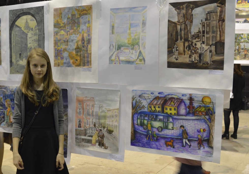 Учащиеся художественной школы приняли участие в конкурсе «Любимый город»