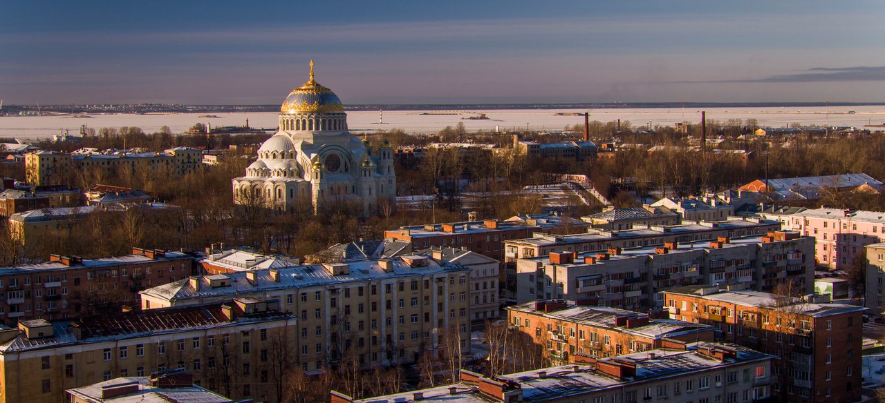 Фото кронштадта сверху